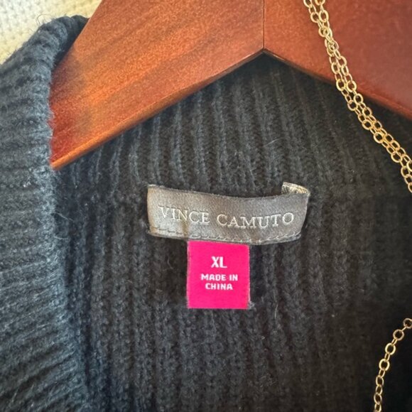 Vince Camuto Elegant Black Sweater, in Women’s Size XL - Picture 7 of 11
